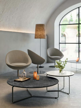 MONTREAL - Round coffee table by Quadrifoglio Group - view 3